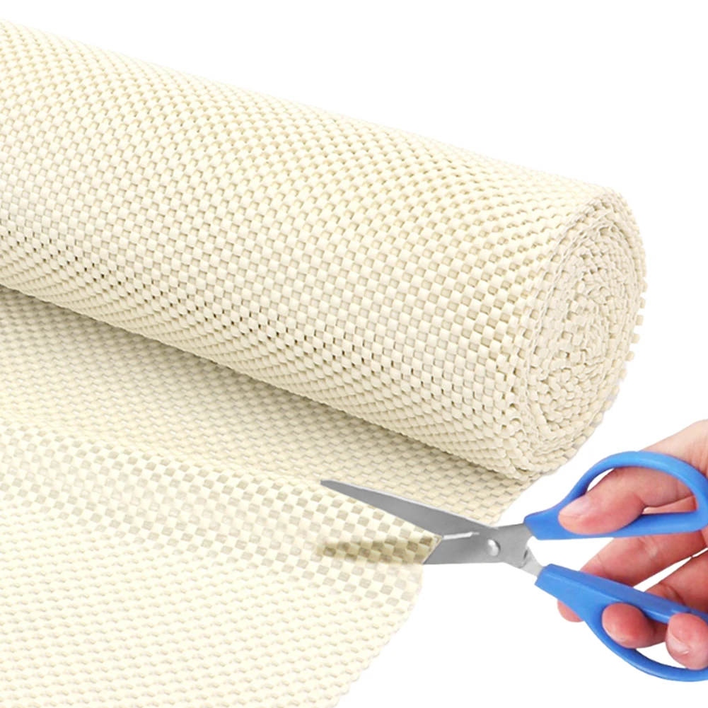 Multipurpose Non-Slip Mat 150X30CM Shelf Drawer Liners Waterproof Underlay Non Slip Matting PVC for Drawers Shelves Tray Table
