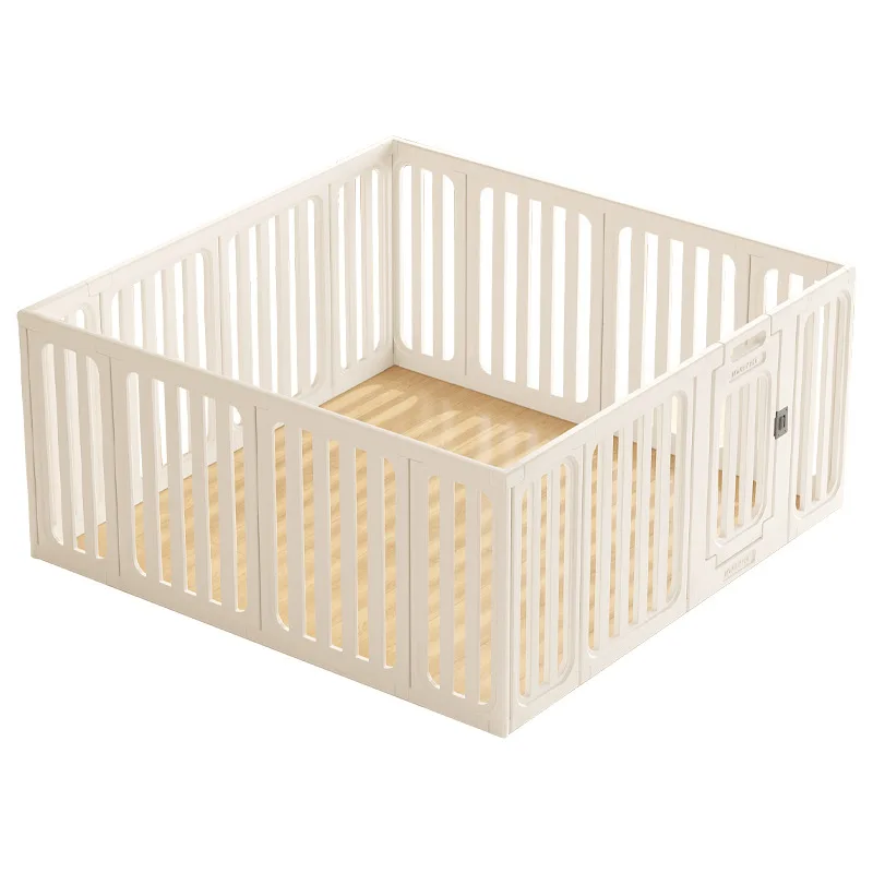 

Pet Fence Double Room 75CM High Free Combination One Room One Bathroom Dog Fence Small Dog Balcony Dog Fence Cage