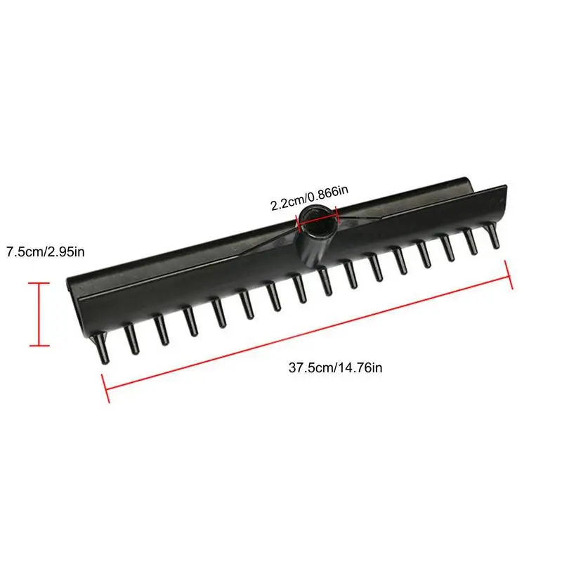 Fairway Rake Double Sided Rake Head Golf Course Harrow Without Pole Easy Using Lightweight Golf Course Supplies For Sand Courts