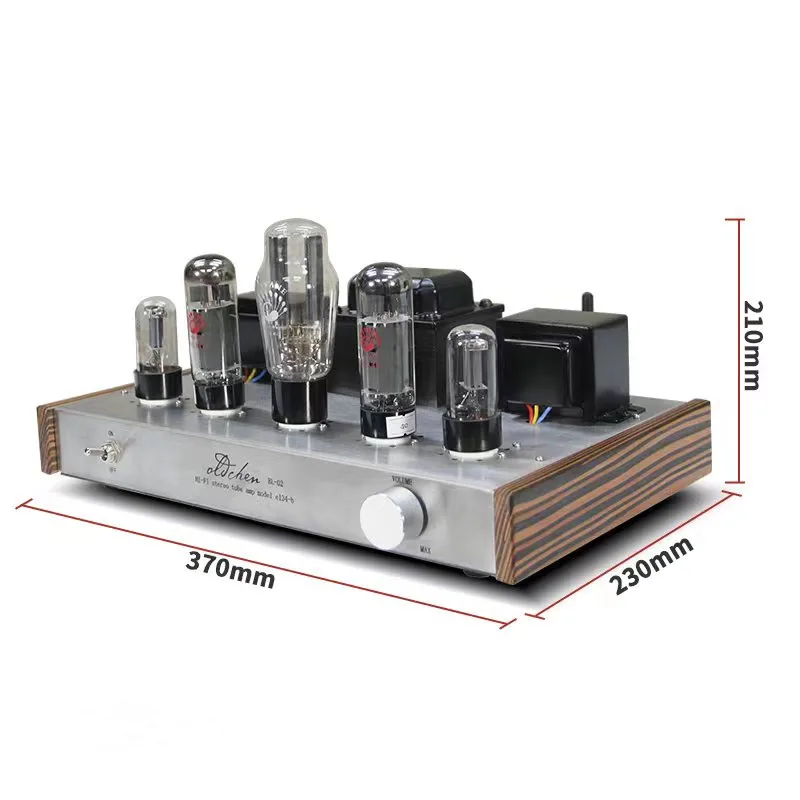 Oldchen-Amplificador de tubo El34 para cine en casa, dispositivo de Audio de alta potencia con Bluetooth 2022, Clase A, HIFI, 5,0