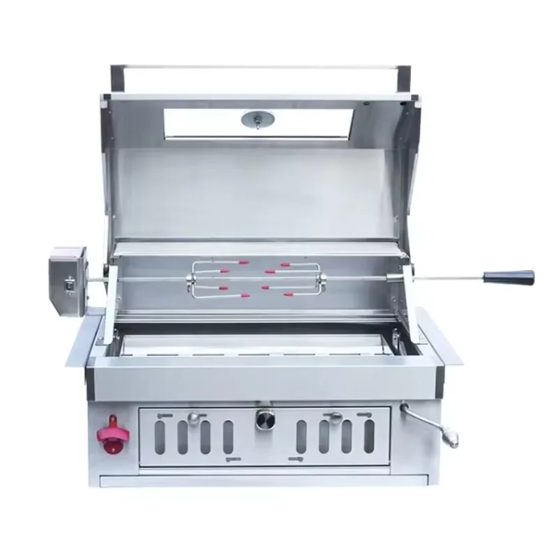 

High Quality Stainless Steel 304 Charcoal Barbecue Grill Modern Premium for Outdoor Parties Camping-Factory Direct Features