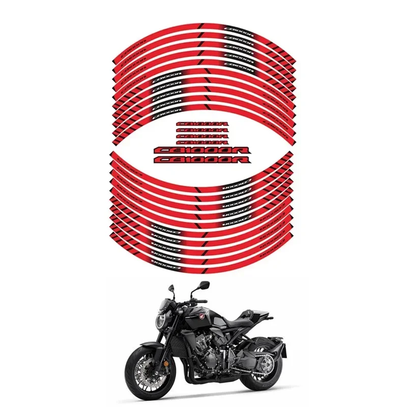 FOR HONDA CB1000R Moto Parts Contour Wheel Decoration Decal Sticker - D