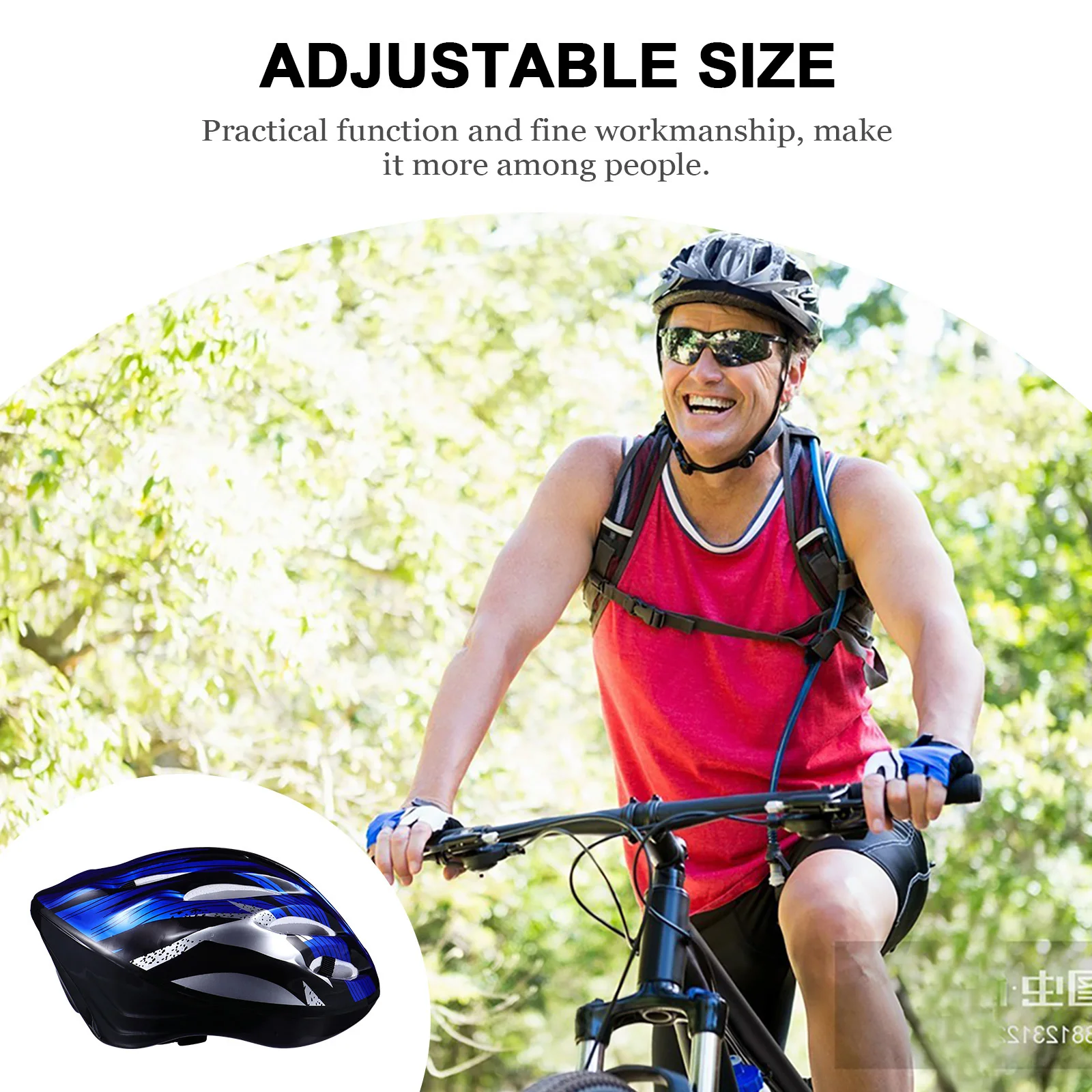 1Pcs Cycling Premium Material Easy Carry Outdoor Streamlined Appearance Riding Supplies Head Cover