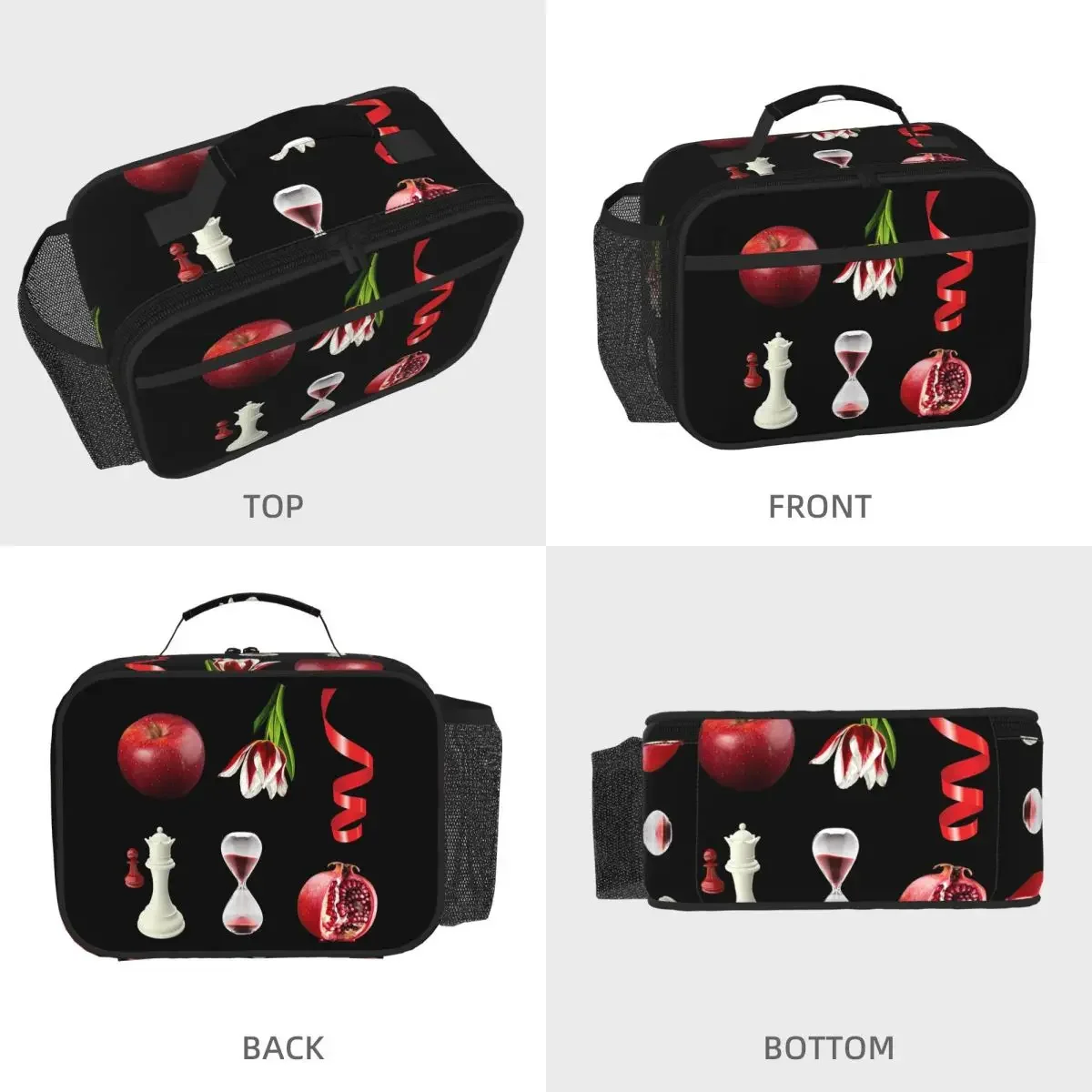 Twilight Book Cover Inspired Artistic Photos Insulated Lunch Bag for Women Children Portable Food Boxes Thermal Lunch Box Tote