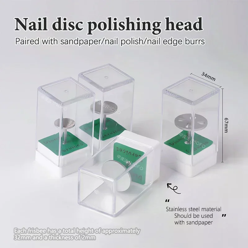 ステンレス鋼サンディングペーパーディスク 3/32インチ 丸型メタルディスク ネイルドリルビットアクセサリー サンディングペーパーマンドレル 15mm 20mm 25mm