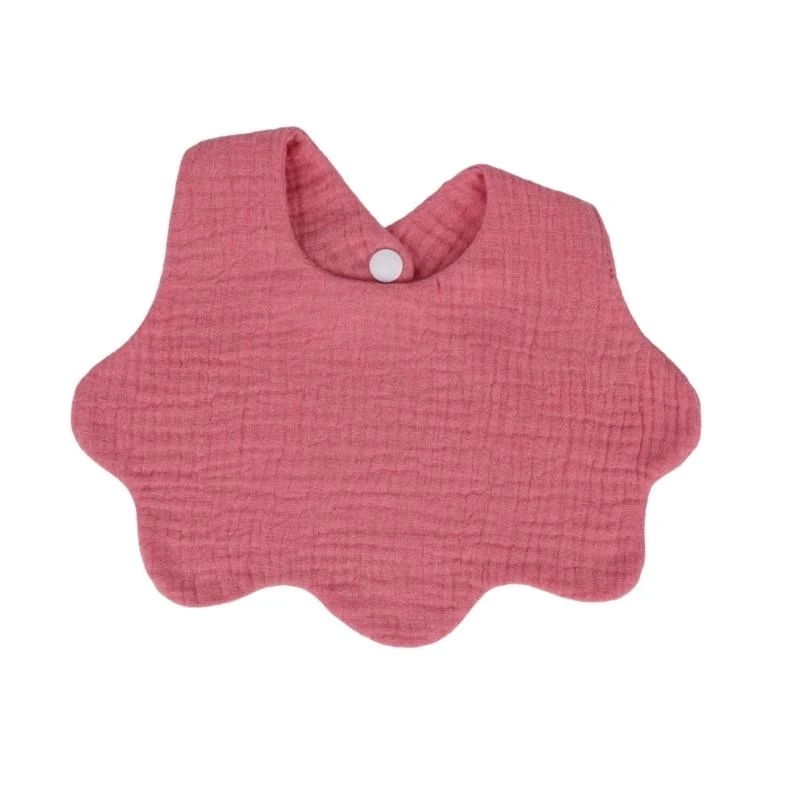 

Breathable Bib for Baby Newborns Drooling Bib Cotton Burp Cloth Comfortable Infants Teething & Nursing Bib Saliva Towel