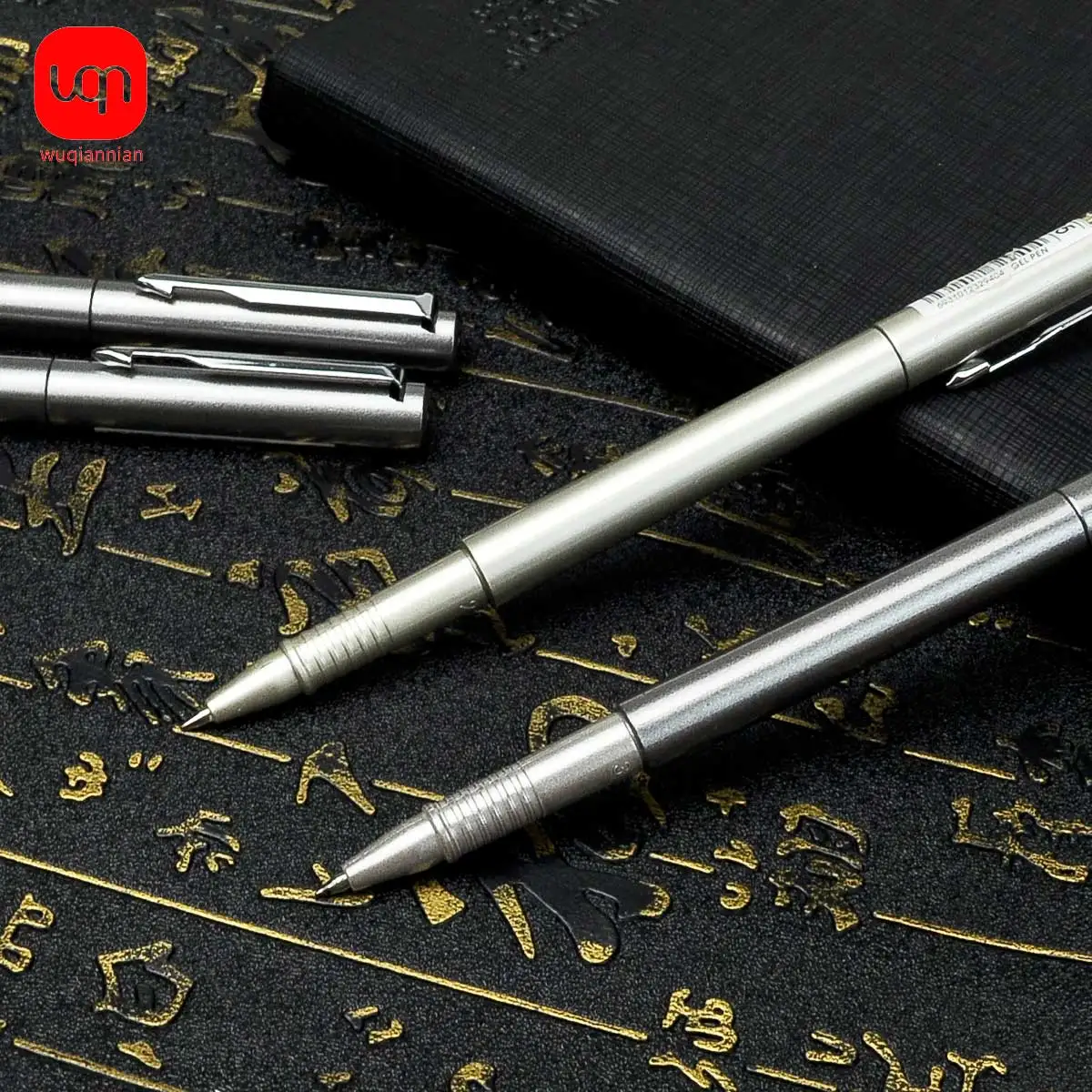 unbo Signature pen, high-end black neutral pen, fast drying, durable, personalized book writing, suitable for school and office