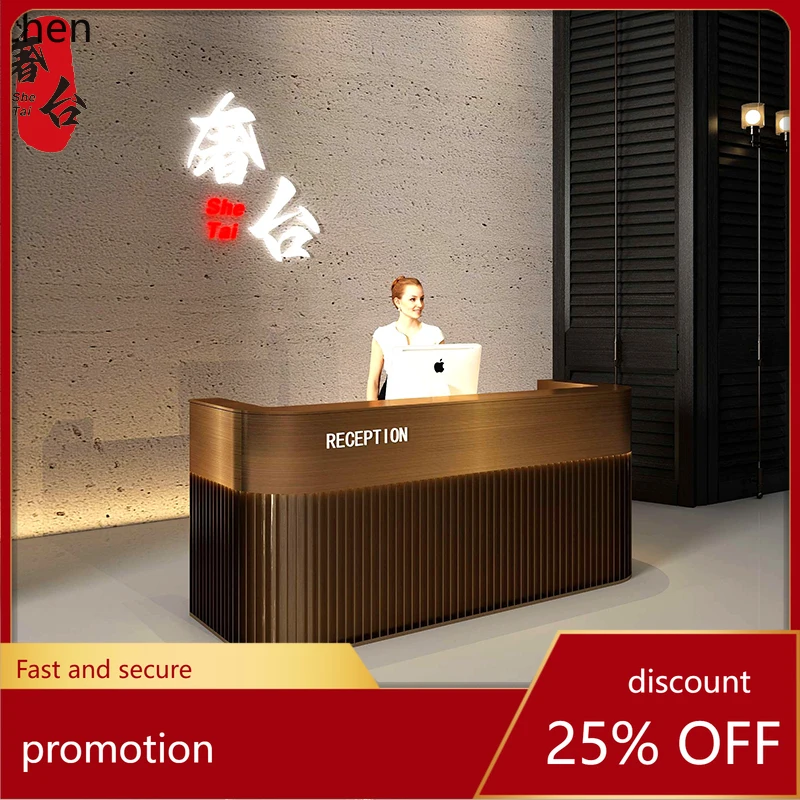 HT Reception Hotel Sales Department Reception Desk Medical Beauty Center Bar
