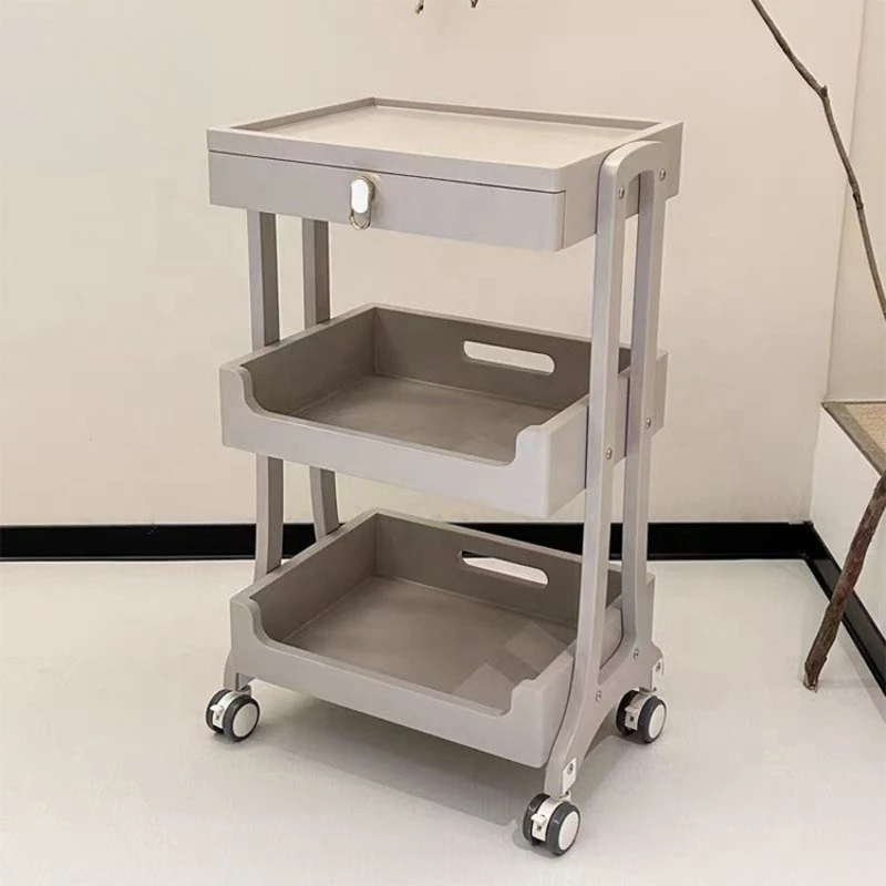 Modern Barber Furniture Hair Salon Hand Tools Makeup Beauty Hair Salon Trolley