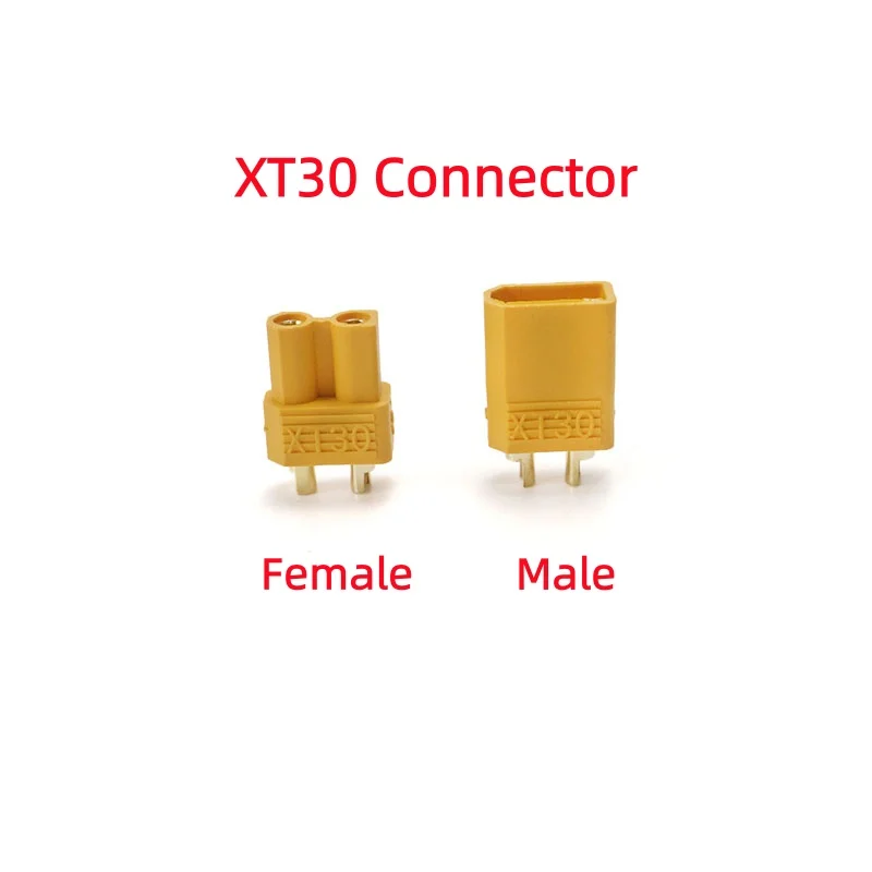 10/20 Stück XT30 Bullet-Steckverbinder für RC-Auto, Boot, DIY-Zubehör, Lipo-Akku, Quadcopter, FPV-Renndrohne, Boot – Detail 4
