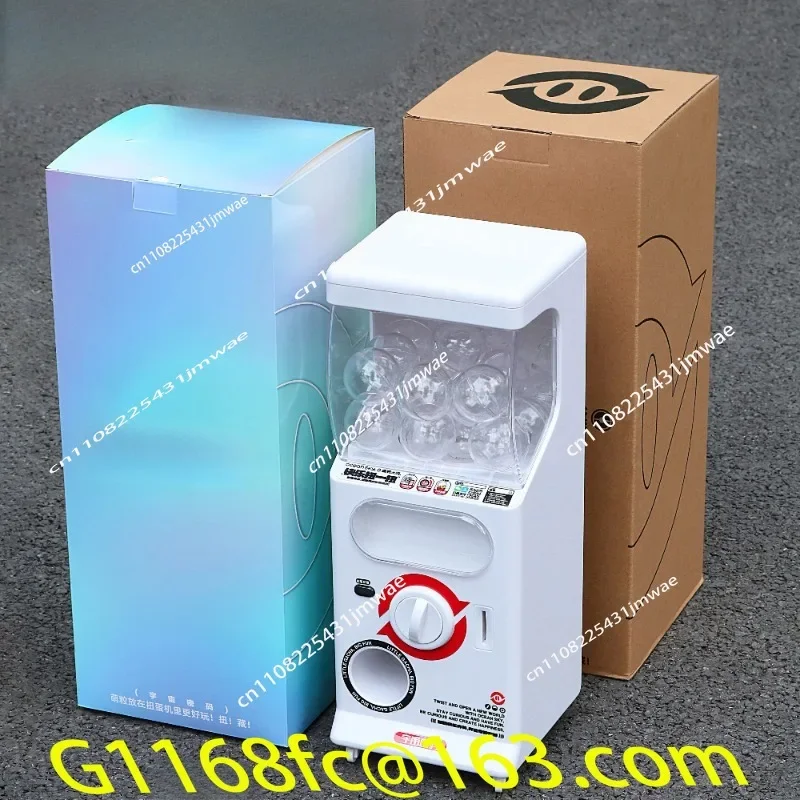 High Quality Coin Operated Egg Twisting Machine Model Mini Small Cute Pet Collection Machine Team Building Draw Prizes part