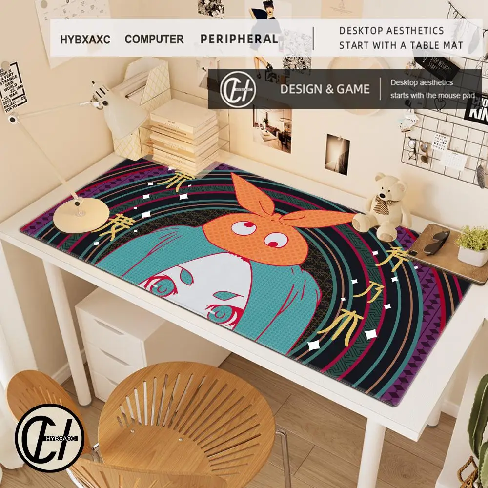 HD-F FCNB M Monogatari Yotsugi Ononoki Mousepad With Pad Gaming Accessories Prime Gaming XXL Keyboard Pad Stitch Padding Mat