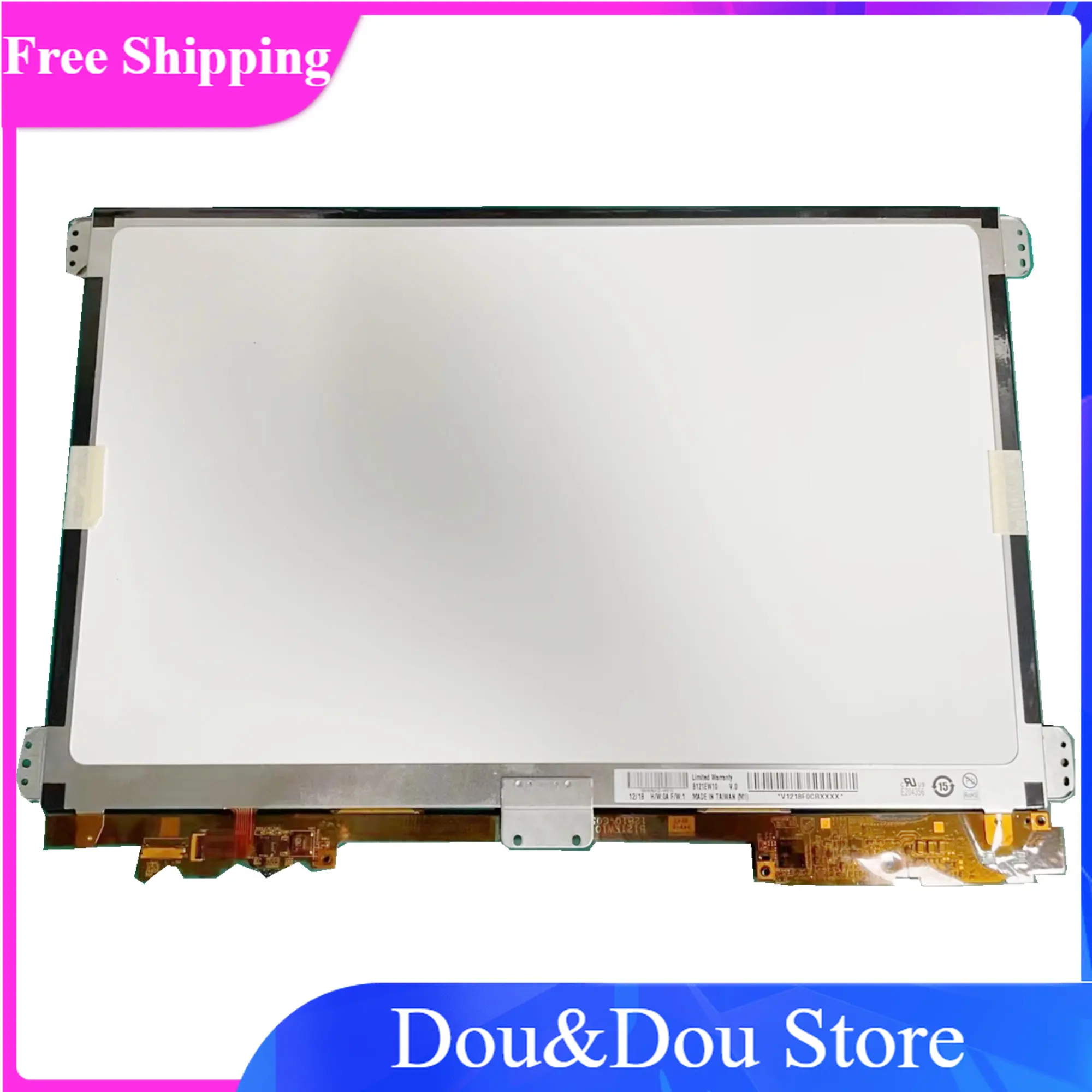 

B121EW10 V.0 12.1 inch LCD Free Shipping Original A+ GradeTFT DISPLAY Screen Panel for TABLET NEW