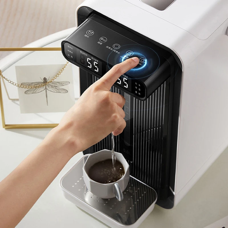 Bouteille d'eau électrique 5l, bouilloire entièrement automatique, conservation de la chaleur, intégration à température constante, eau bouillie intelligente