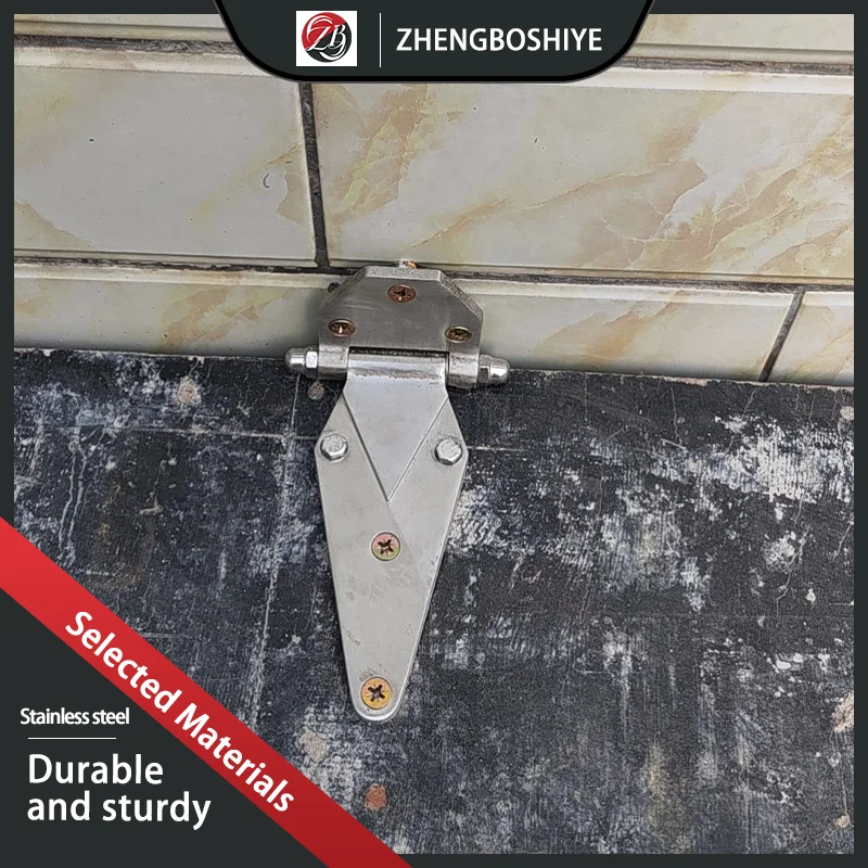 

Thickened Flat Hinge 304 Stainless Steel Suitable For Industrial Steam Cabinets Cold Storage Doors Oven Hinges