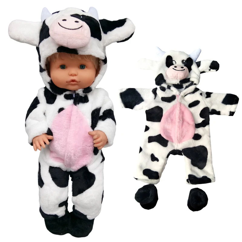 40cm Bebe Doll Clothes for 16-inch Nenuco Winter Plush Suit Ropa Y Su Hermanita Doll Rompers Accessories