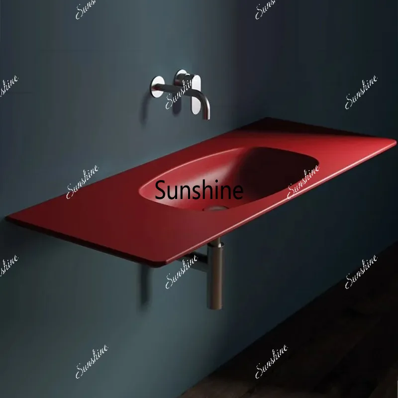 Washbasin household bathroom, balcony floor type, simple and modern