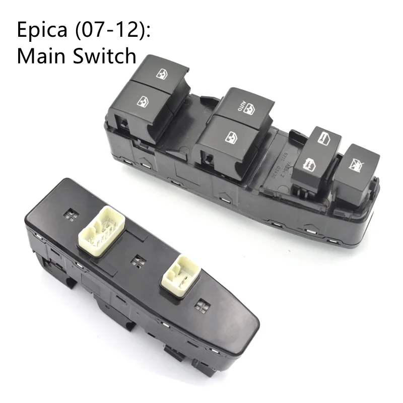 Electric Window Glass Lifter Control Switch for Chevrolet Epica 05-12 / Evanda Door Window Glass Master switch button