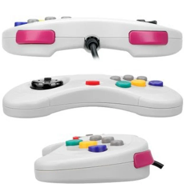 6-przyciskowy klasyczny przewodowy gamepad USB dla Segas Saturn Gamepad JoyPad dla SEGAs Saturn Joystick systemu dla PC dla Mac — zdjęcie produktu 6
