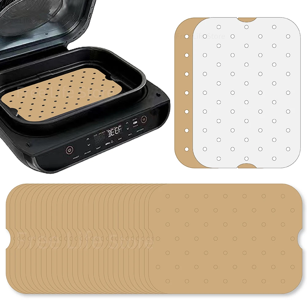 

Air Fryer Baking Paper Non-Stick Liner Mat Cheesecake Kitchen Baking Tools Disposable Baking Tray for Ninja Foodi Microwave BBQ