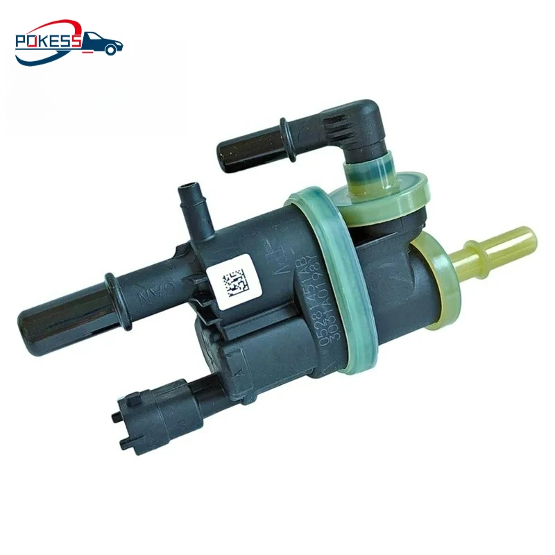 

POKESS автомобильный клапан продувки паров, соленоид рабочего цикла для Jeep Wrangler Cherokee Giulia Stelvio 2018-2022 68337662AC