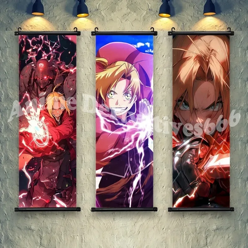 Anime Fullmetal Alchemist Edward Elric Cuadros Print Wall Art Home Decoration For Living Kids Room Painting Picture Posters