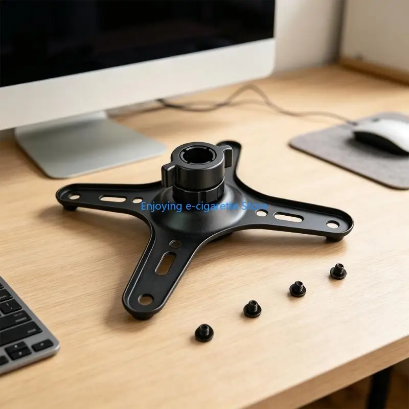 VESA-Montageplatte für tragbare Displays mit 17-mm-Kugelmontagemitte, Vierarm-Montageplatte aus Eisen für Monitorarmmontage und – Detail 2
