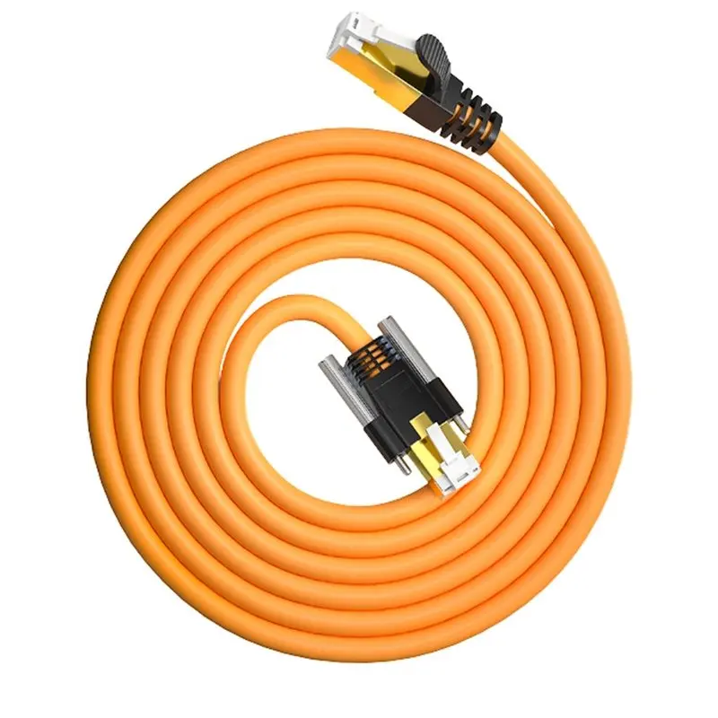 A97I-Industrial CAT8 Camera Network Cable 10 Gigabit Ethernet High Flexible Shielded Locking RJ45 For Basler Gige AVT CCD