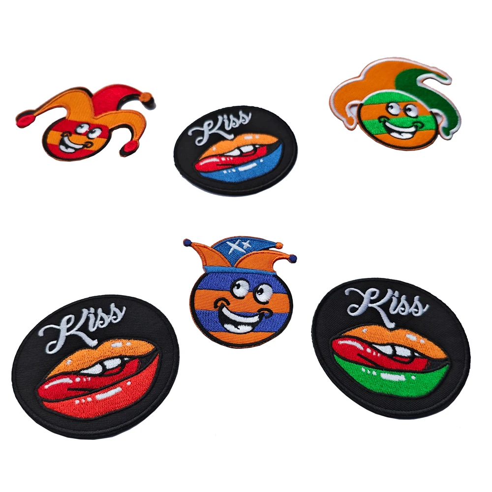 

Карнавальные нашивки с эмблемой для одежды, вышитая утюгом нашивка с аппликацией, значок