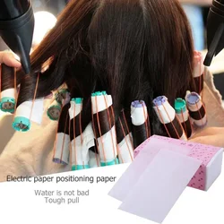 100 sheets Salon Hair Perming Paper Hair Curler Salon Temperature Resistant Blanching Perm Paper Electric Hair Curls Paper