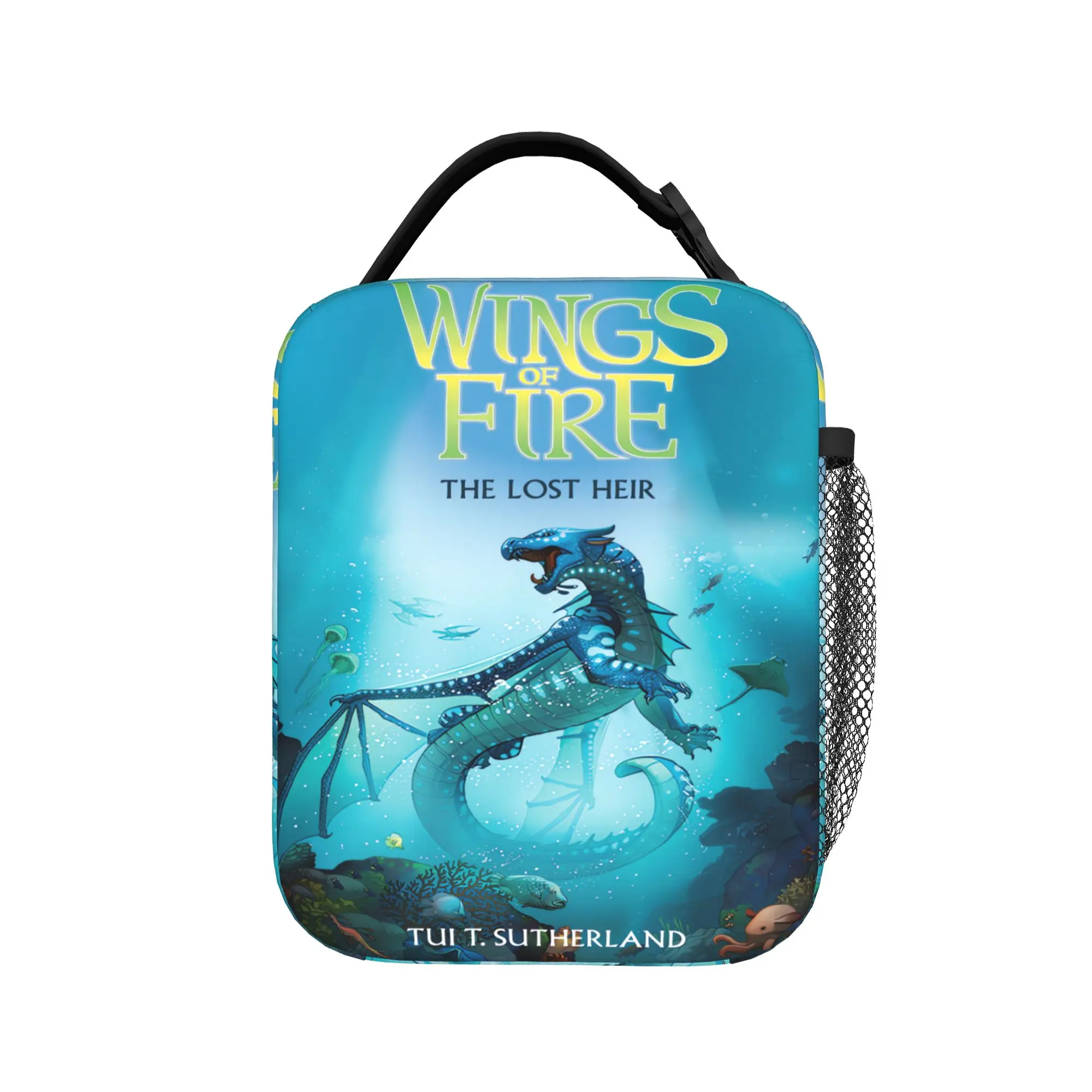 Wings of Fire Lunch Bag  Funny Lunch Box Travel Portable Thermal Tote Handbags For Women Waterproof Designer Cooler Bag