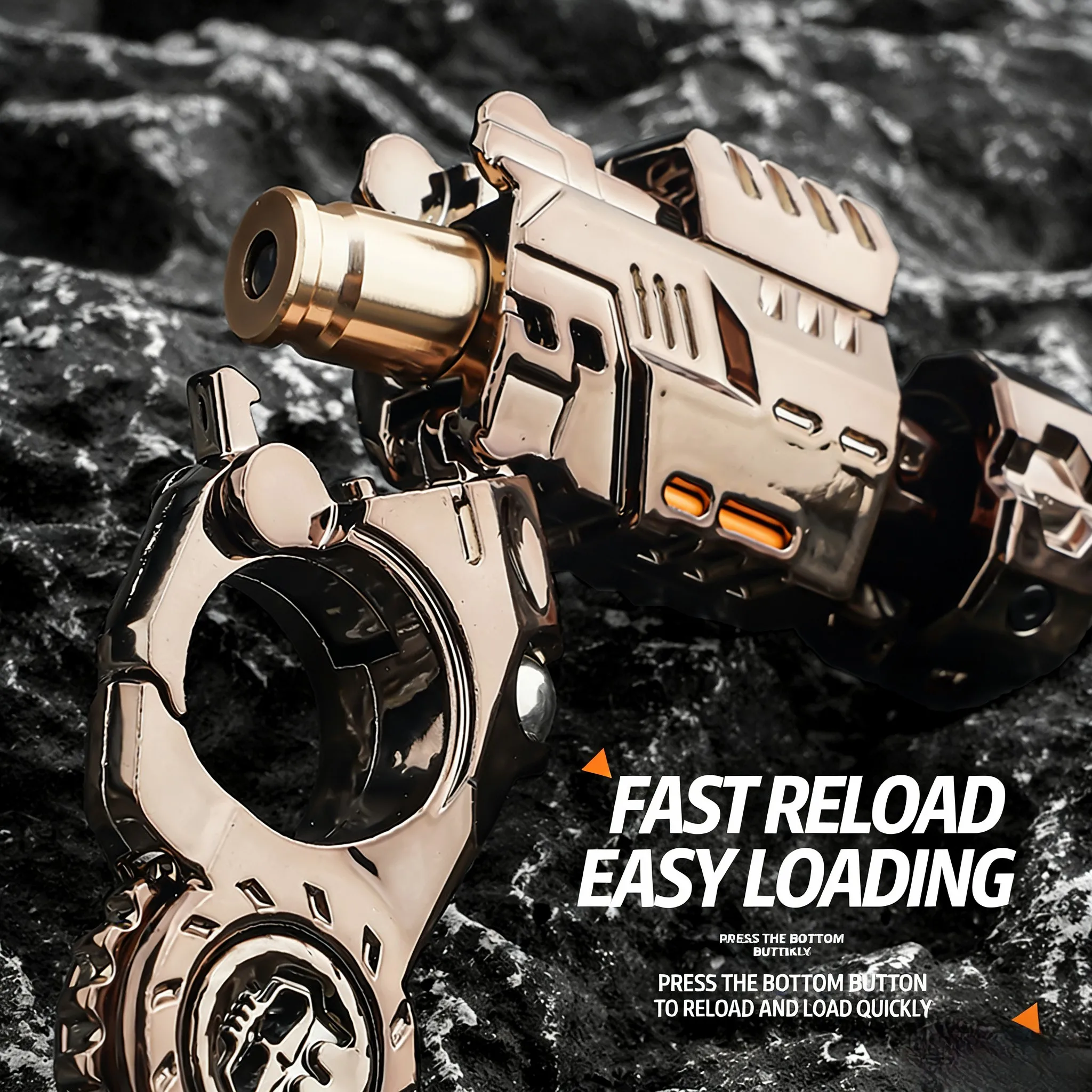 Zestaw zabawek: katapulta z metalową obudową, pistolet, zabawka do strzelania, zabawka sensoryczna, redukująca stres, małe narzędzie, prezent dla chłopca