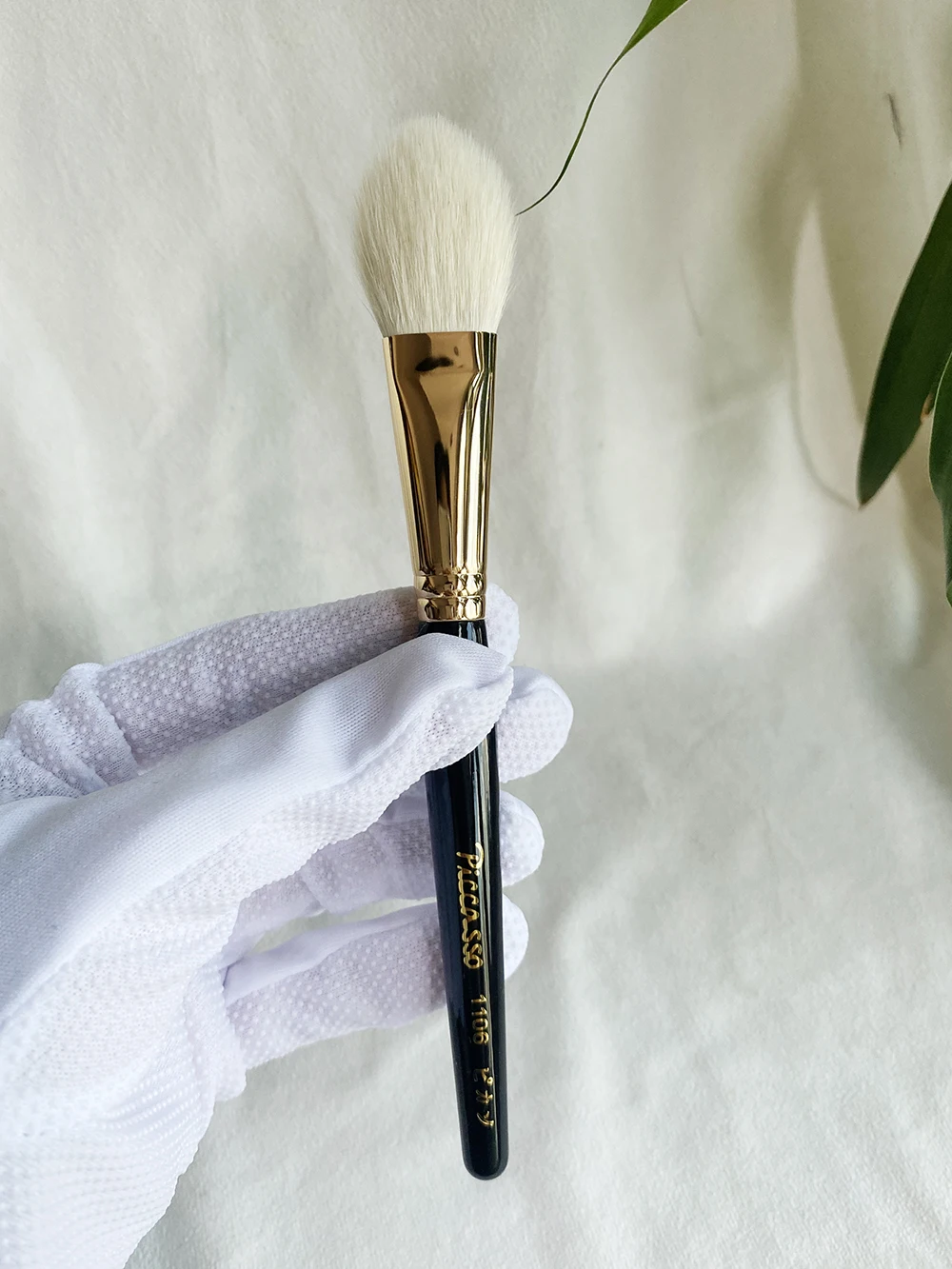 Piccasso Beauty Makeup Brushes 103 106 224 217 207 239 219 Top-quality Goat Hair Gold Cosmetics Face Eye Shadow Powder Highlight