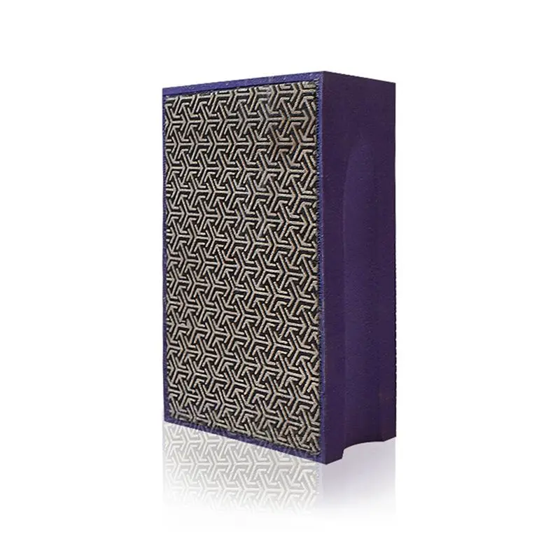 แผ่นขัดมือ A93E-4 ชิ้น แบบดังที่แสดง สำหรับหินอ่อน แผ่นขัดทราย