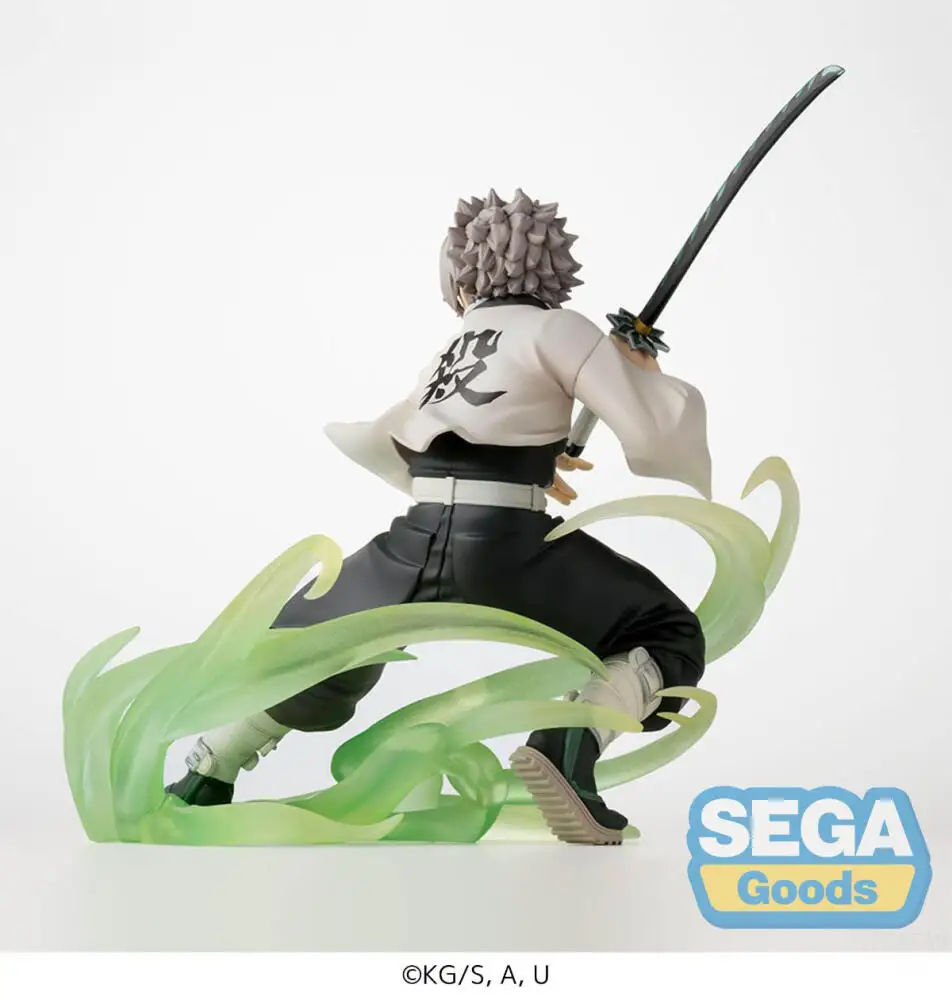 Figura Oficial Original en Stock de Sega Xross Link Shinazugawa Sanemi Hashira Training Arc del Anime Demon Slayer: Kimetsu No Yaiba