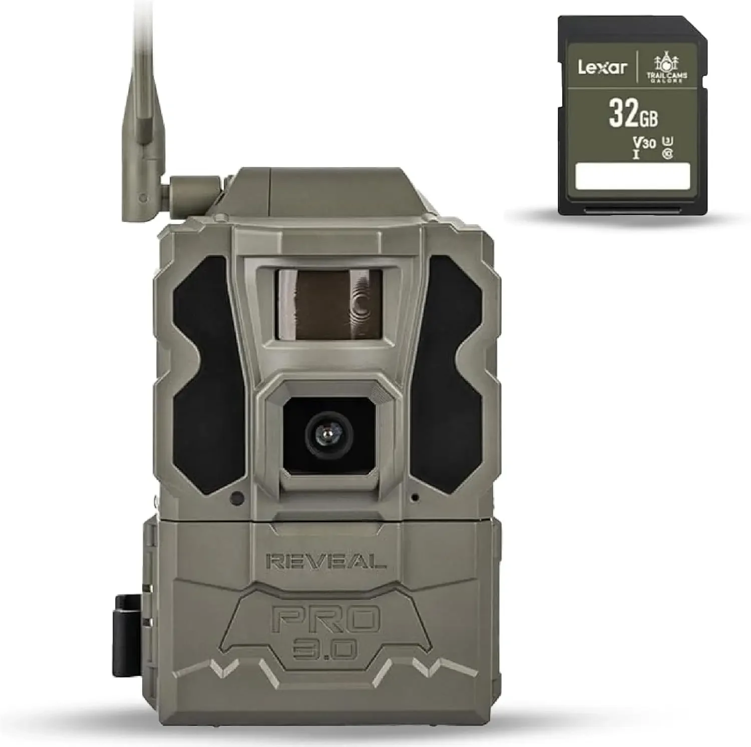 Reveal Pro 3.0 Cellular Trail Camera - Multi-Cellular Network, GPS, 2