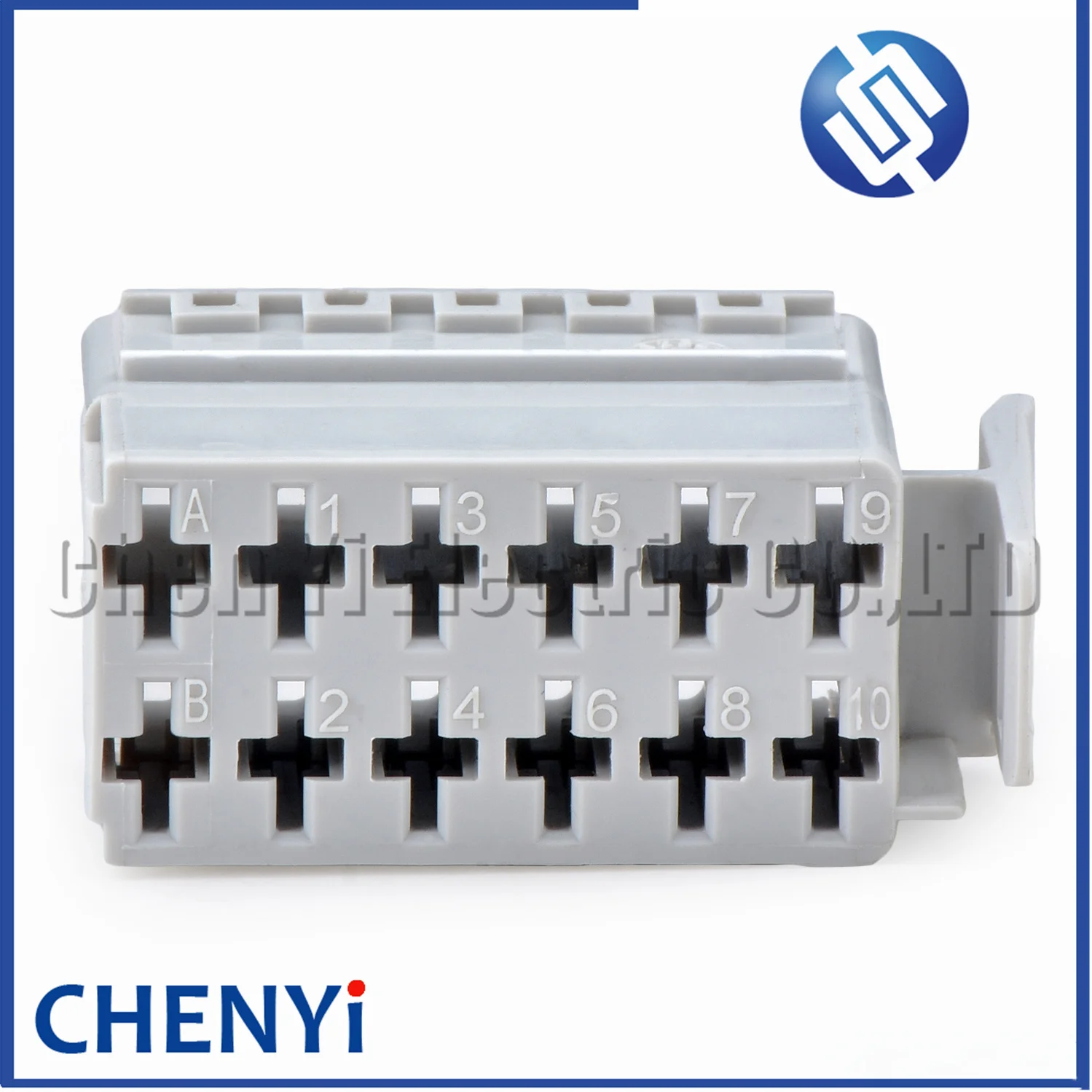 Picture 4: 12 Pin Automotive connector Instrument panel rocker switch plug 589.790 589790 For GENLYON C100 C500 GENERATION