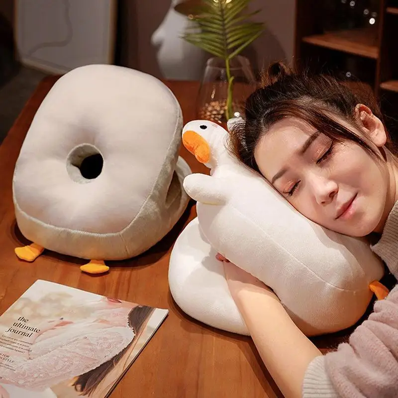 Creative Nap Desk Sleeping Pillow Cute Duck Design Nap Sleeping Pillow Nap Pillow For Workplace School Library Face Down Pillow