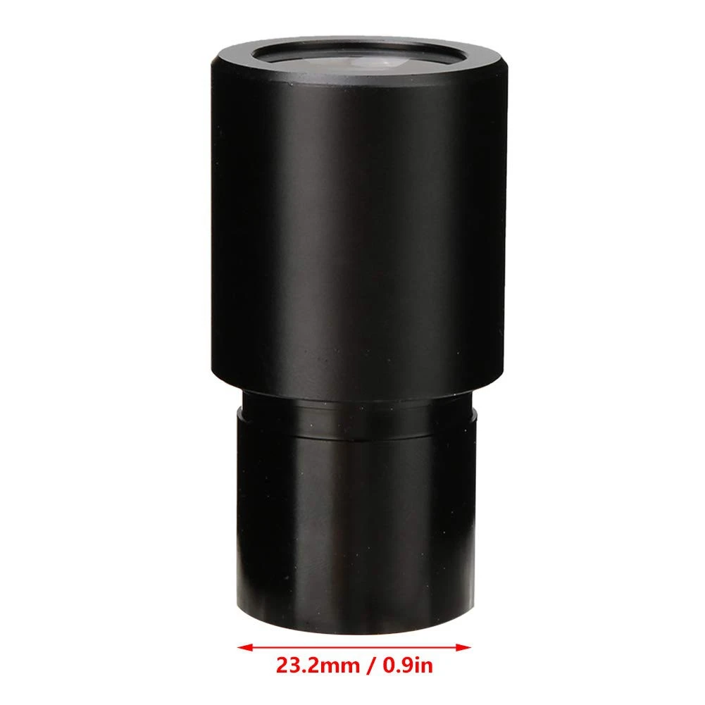 

Quality 10X Microscope Eyepiece Wide Angle Optical Lenses Adapter Field 18mm Professional Ocular Lens Standard