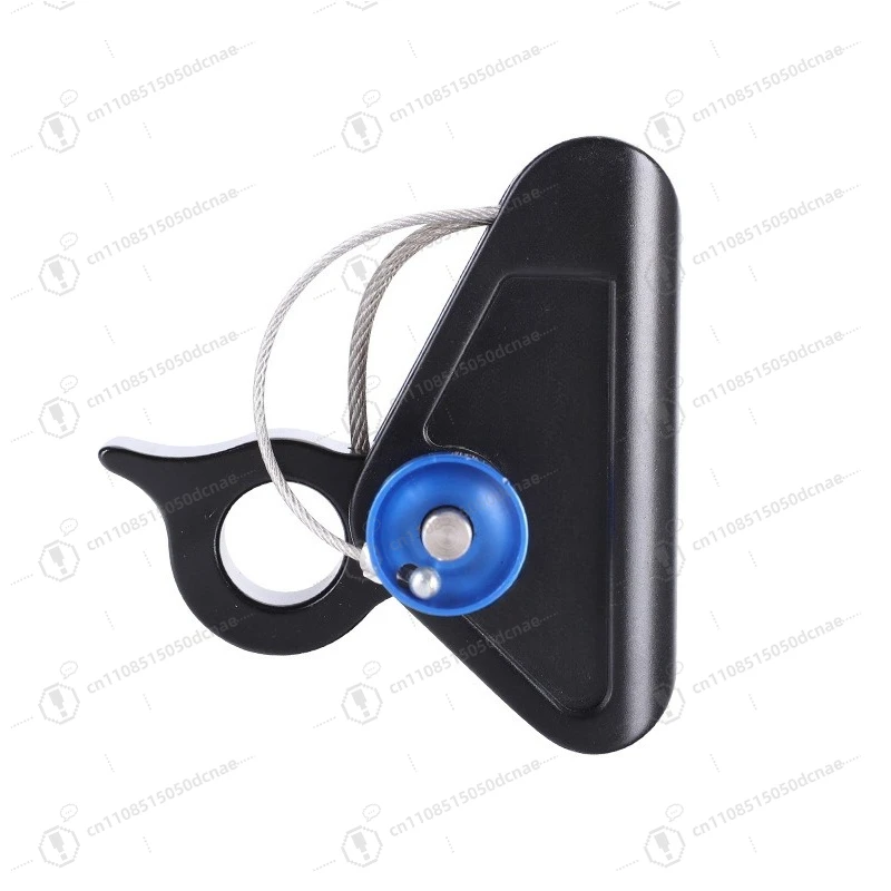 Rope Ascender Cam Grab Rope Clamp Mechanical Progress Capture Device Fall Protection for Climbing Safety