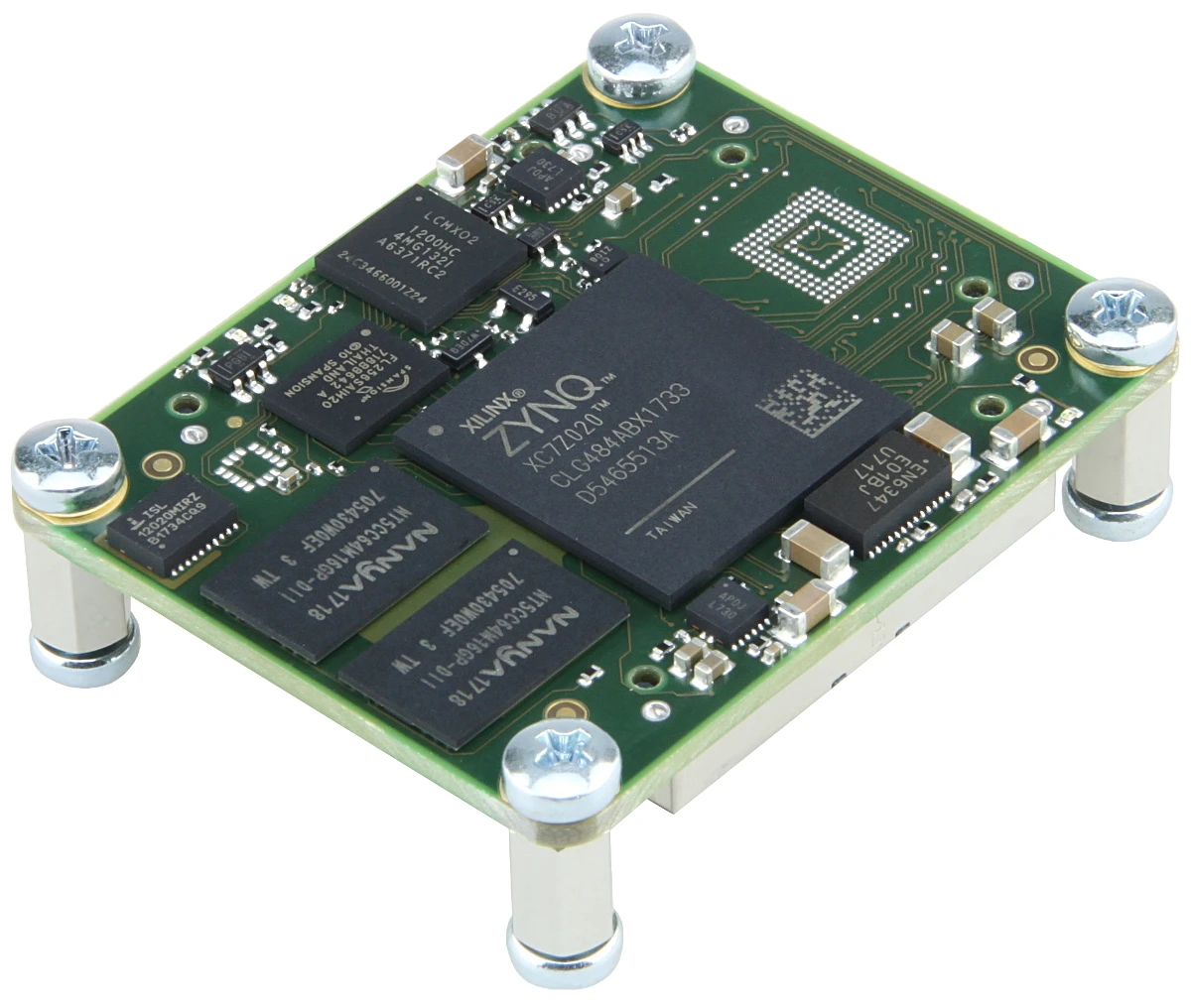 SoC-Module with AMD Zynq™ 7020-1C, 256 MByte DDR3L, 32 MByte Flash, 4 x 5 cm