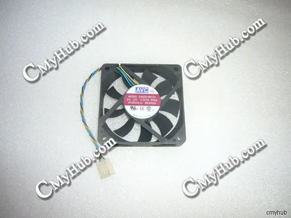 Вентилятор охлаждения для AVC DA07015R12U P064 DC12V 0,7A 7015 7 см 70 мм 70X70X15 мм 4-контактный охлаждающий вентилятор