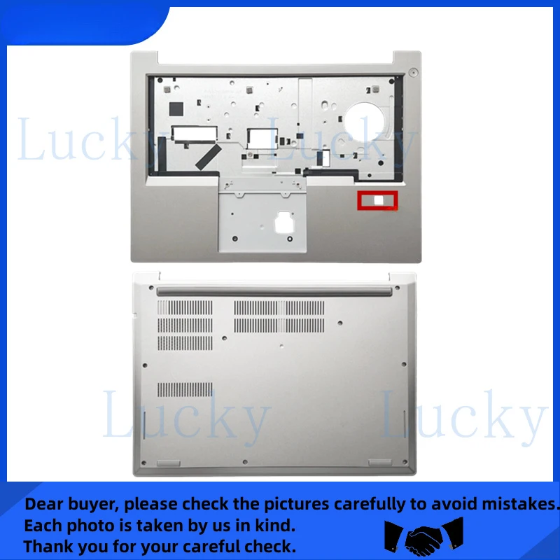 

Новый верхний корпус/поддон для рук/нижний корпус для Lenovo Thinkpad E480 E485 E490 E495