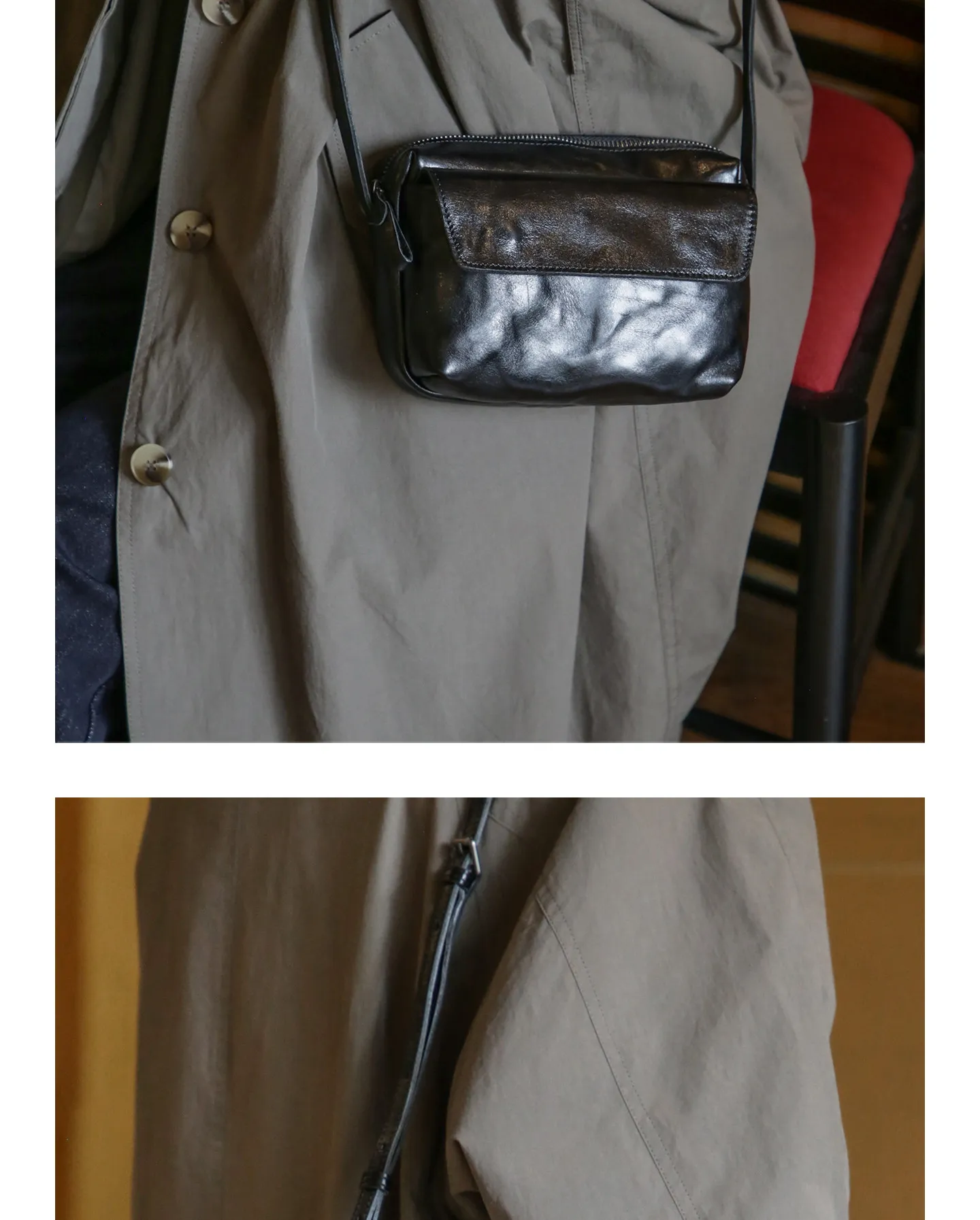 Designer-Handtasche aus echtem Leder, handgefertigt, Vintage-Freizeit-Luxus-Umhängetasche aus Rindsleder für Damen – Detail 16