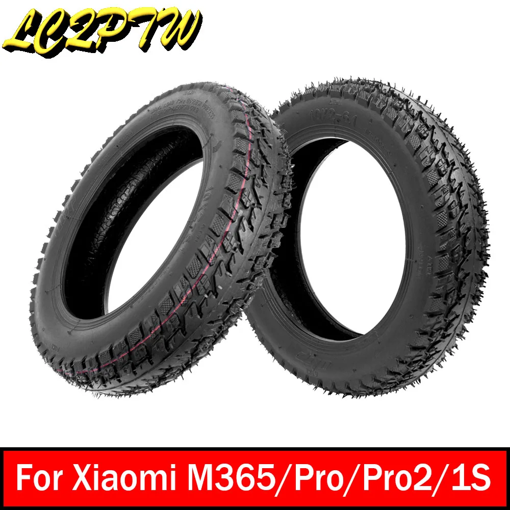 Electric Scooter 10 Inch Off Road Tire Tubeless Tyre Wheel 10x2-6.1 For Xiaomi M365 1S Pro Pro2 Mi3 Anti-slip Rubber Vacuum Tire