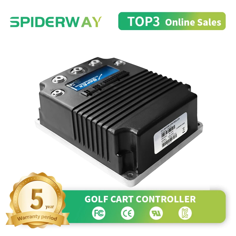 48V 500A 0-5k SepEx Programmable Motor Controller for Curtis Golf Cart 1268-5501