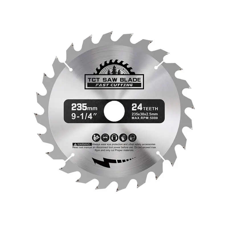 ab33-木工用ブレード-235mm-木材切断ディスク-24-40-48t-木材切断ディスク-超硬チップ付きブレード-木工用