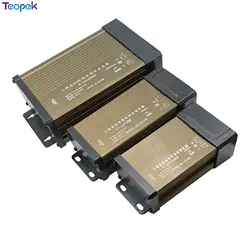 Rainproof Switching Power Supply IP43 DC12V 60W 100W 150W 200W 300W 400W 220V LED outdoor Transformer DC 12V