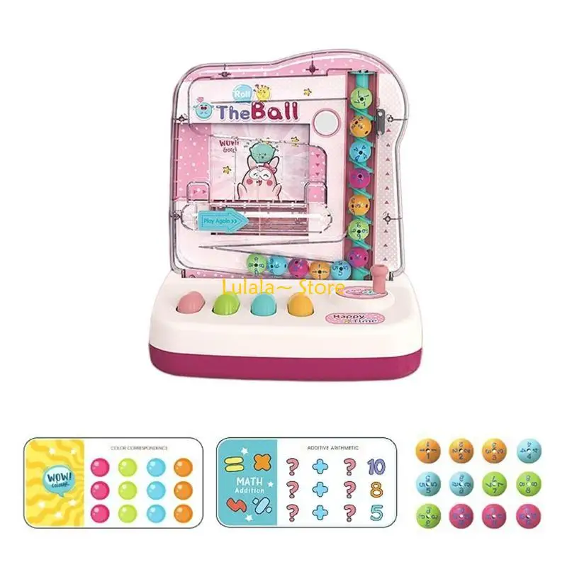 

Y4QA детский интерактивный игровой набор с мячом, гоночной трассой, игрушки для детей старше 6 лет, детские блоки, игры для