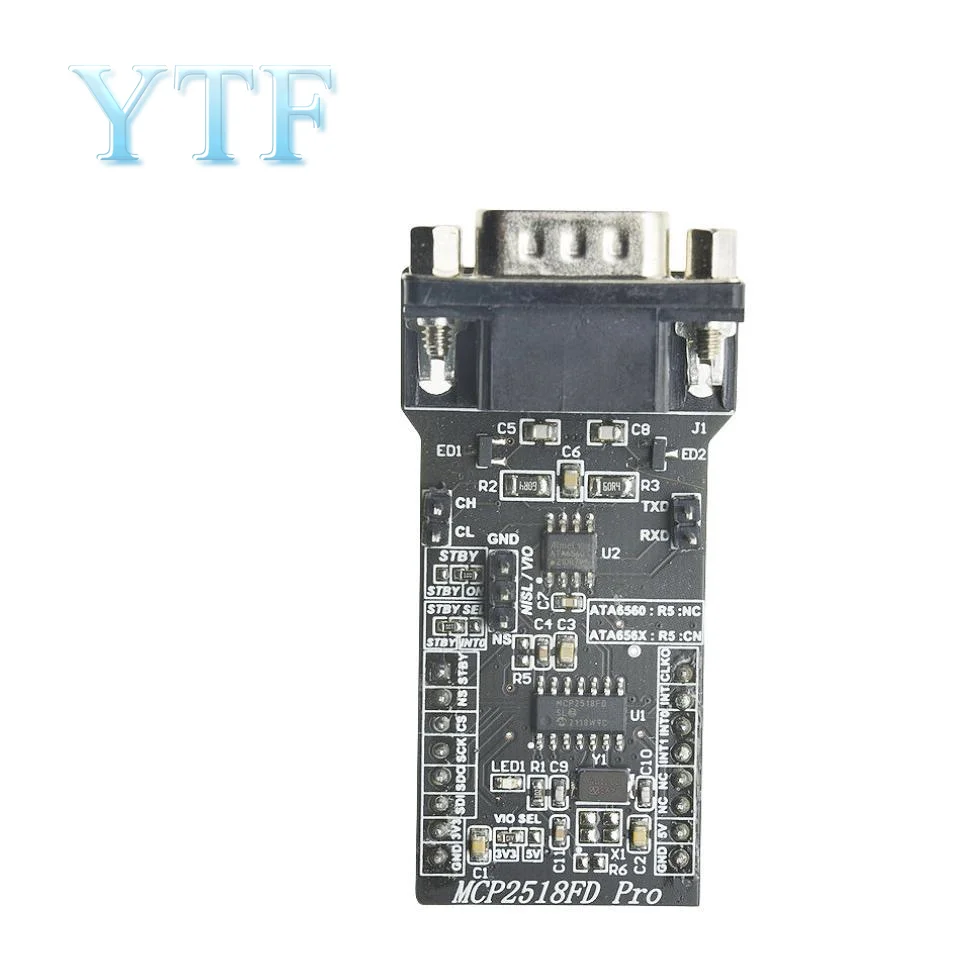 

SPI to CANFD module MCP2518FD module ATA6560 transceiver CAM bus module super MCP2515